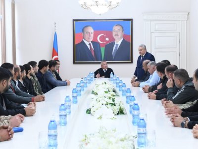 Dövlət Komitəsində Zəfərin beşinci ildönümü qeyd olundu - FOTOLAR