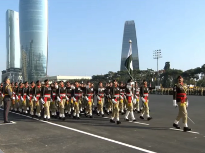 Türkiyə və Pakistan hərbçiləri Bakıda Hərbi paradda keçid etdi