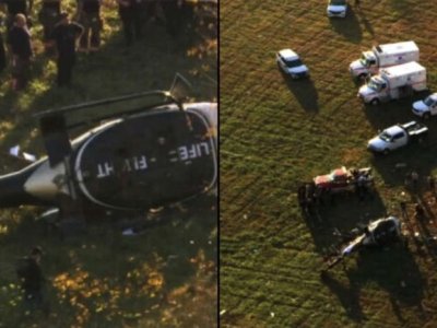 ABŞ-də helikopter qəzası: ölən və yaralılar var
