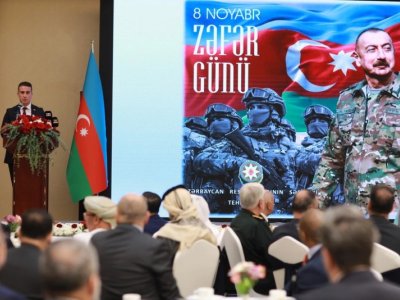 İrandakı səfirliyimizdə Zəfər Günü münasibətilə rəsmi qəbul