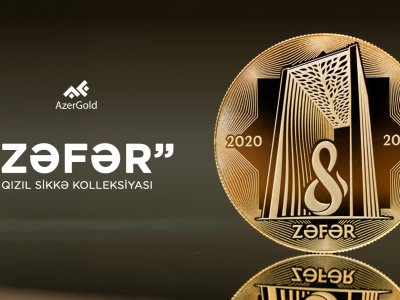 “AzerGold” “Zəfər” adlı yeni qızıl sikkə kolleksiyasını təqdim etdi