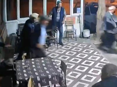 4.9 ballıq zəlzələ anı - GÖRÜNTÜ