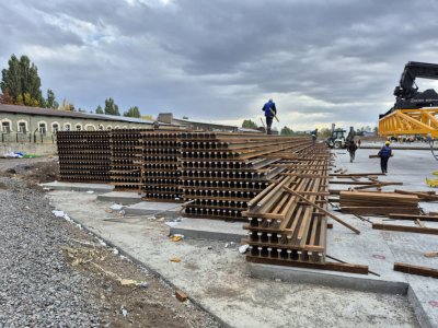 Qarsdan Naxçıvana dəmir yolu tikilir - GÖRÜNTÜ