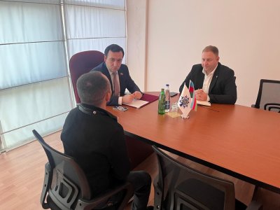 Mahir Süleymanlı Şabranda vətəndaşları qəbul edib