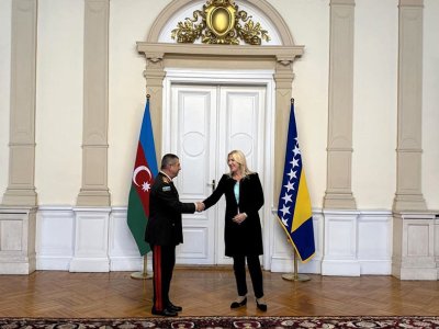 Zakir Həsənov Bosniya və Herseqovinada