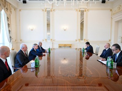 İlham Əliyev qəbul keçirdi - FOTO