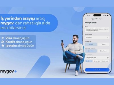 Vətəndaşlar artıq iş yerinə dair arayışı "mygov"dan əldə edəcəklər
