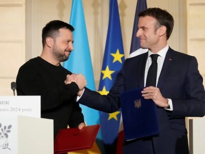 Zelenski: Ukrayna Fransa ilə tarixi saziş hazırlayıb
