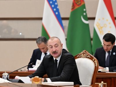 Prezident Xəzərin dibi ilə çəkiləcək elektrik kabelindən danışdı