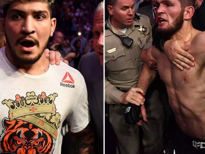 Həbib Nurməhəmmədovun adamları erməni idmançını döydü - VİDEO