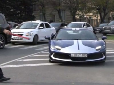 Bakıdakı reyddə saxlanılan 850 minlik “Ferrari” kimindir? - VİDEO