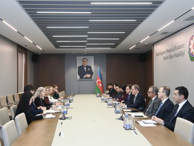 ABŞ Dövlət katibinin müavini Bakıda - Ceyhun Bayramovla görüşdü