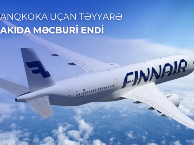 Təyyarə təcili Bakıya endi