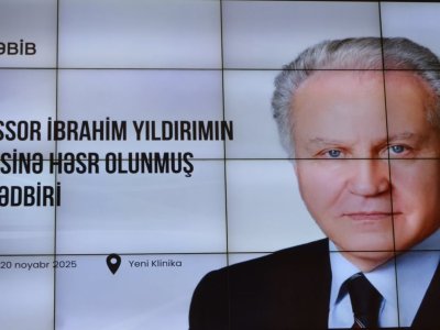 Professor İbrahim Yıldırımın xatirəsi anıldı