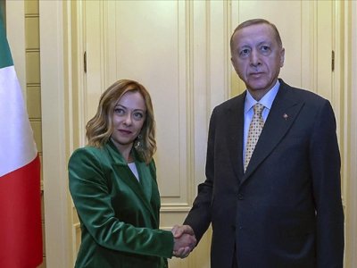 Ərdoğan Meloni ilə görüşdü - Qəzza və Ukraynaya dair müzakirə aparılıb