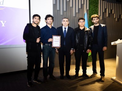 BMU tələbələrinin startap layihəsi 3-cü yerin qalibi olub - FOTO