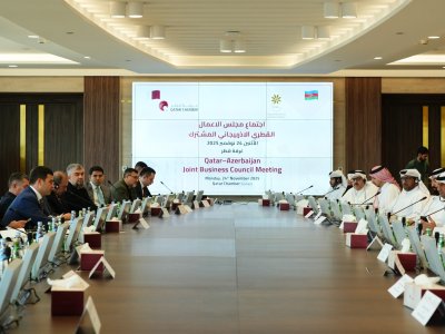 Azərbaycan-Qətər Birgə Biznes Şurasının ilk iclası keçirilib