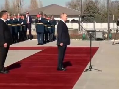 Putin Türk dilində: “Salam, əsgər!” - VİDEO