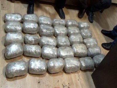 Astarada 2 nəfərdən 62 kq narkotik götürüldü - VİDEO