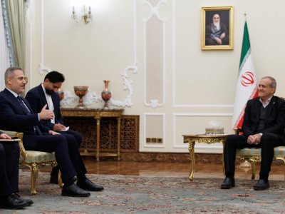 Hakan Fidan Pezeşkianla görüşdü