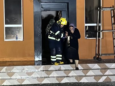 Yasamaldakı yanğın baş verən binada bərpa işlərinə başlanılıb