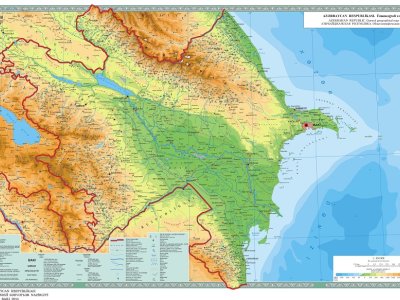 Azərbaycanda yeni xəritə hazırlandı