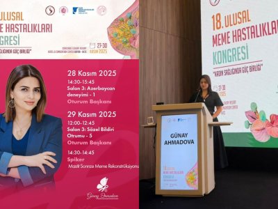 Referansın həkimi beynəlxalq konfransda iştirak etdi - FOTO