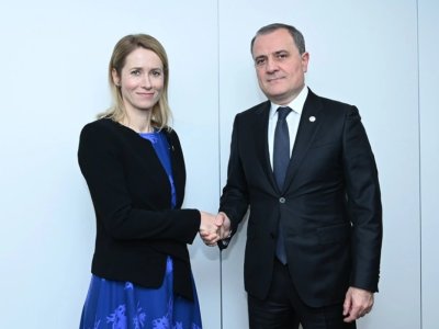 Ceyhun Bayramov Kaya Kallas ilə görüşdü 