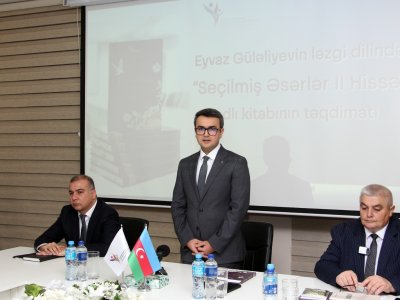 Bakıda ləzgi dilində kitabın təqdimatı olub