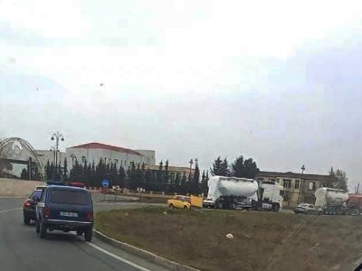 Biləsuvarda qəza - yaralılar var