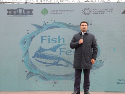 Neftçalada balıq ətri, kulinariya şousu və su macərası - FOTO