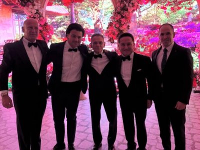 Mədət Quliyev Murad Dadaşovun oğlunun TOYUNDA