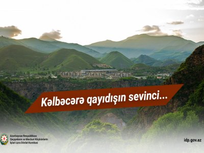 Kəlbəcərə qayıdışın sevinci… - VİDEO