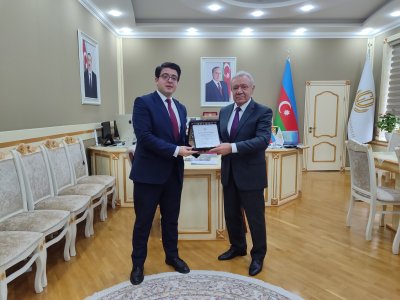Gəncə Dövlət Universiteti mükafata layiq görüldü - FOTO