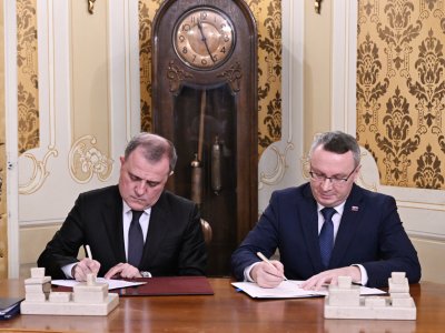  Azərbaycanla Slovakiya arasında beş sənəd imzalandı