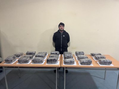 İrandan Azərbaycana külli miqdarda narkotik keçirmək istədi