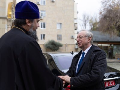 Lavrovun müavini Bakıda - FOTO
