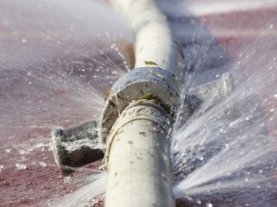 Naxçıvanda magistral su xəttində qəza