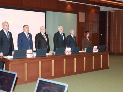 Deputatlar Ankarada Ulu Öndərin anım mərasimində - FOTOLAR