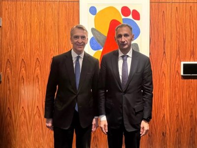 Rəşad Nəbiyev ABŞ-də “Brookfield” şirkətinin icraçı direktoru ilə görüşdü