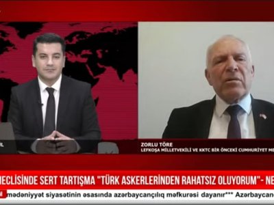 Zorlu Töre "MediaTürk Tv"də qonaq olub