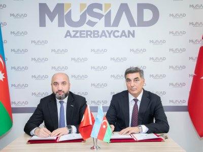 MÜSİAD-la Vidal Sənaye Mərkəzi əməkdaşlığı müzakirə edildi - FOTOLAR