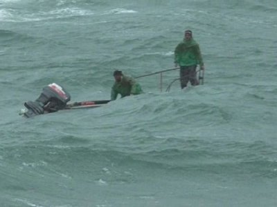 Xəzərdə itkin düşən balıqçılar TAPILDI