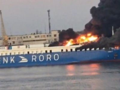 Rusiya Türkiyə gəmisi raket vurdu