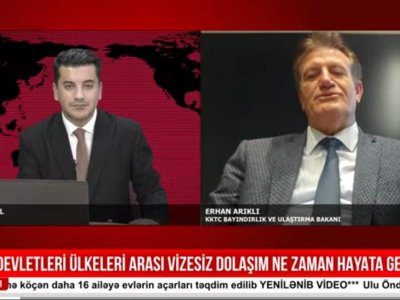 Şimail Kiprin iki naziri eyni efirdə - Kiprə vəsiqə ilə gedə biləcəyik