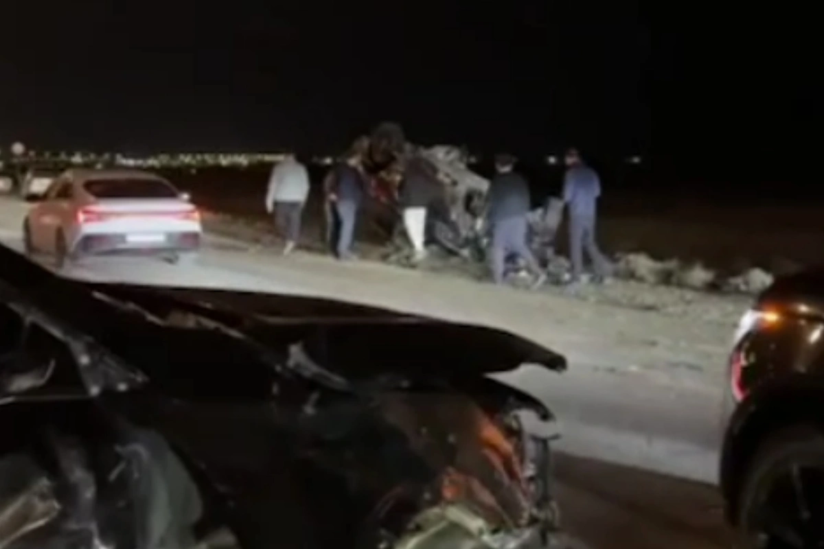 Bakı-Qazax yolunda 5 maşın toqquşdu - YARALILAR VAR