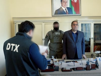 DTX həbs olunan icra başçısının görüntülərini YAYDI