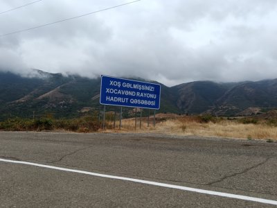 Köç karvanı Hadrut qəsəbəsinə çatdı