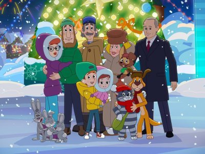 Putin məşhur cizgi filmi personajı oldu -&nbsp;GÖRÜNTÜ