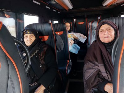 Kərkicahana ilk köç karvanı yola salındı - FOTOLAR